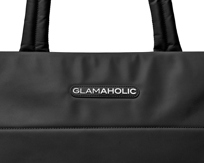 ATHLETIC NYLON TOTE - BLACK