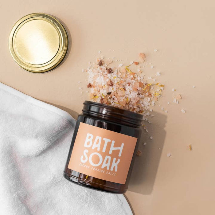 Bath Soak Himalayan and Dead Sea Salt - Santal