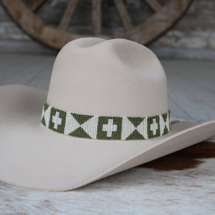 Beaded Hat Band - Everest