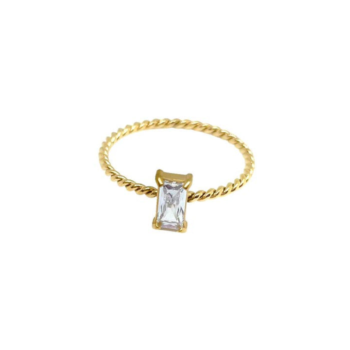 Chelsey Crystal Gem Ring