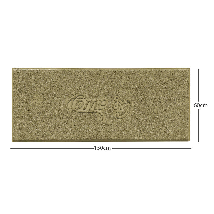 150cm x 60cm / Beige / Yes (Suitable for Indoors)