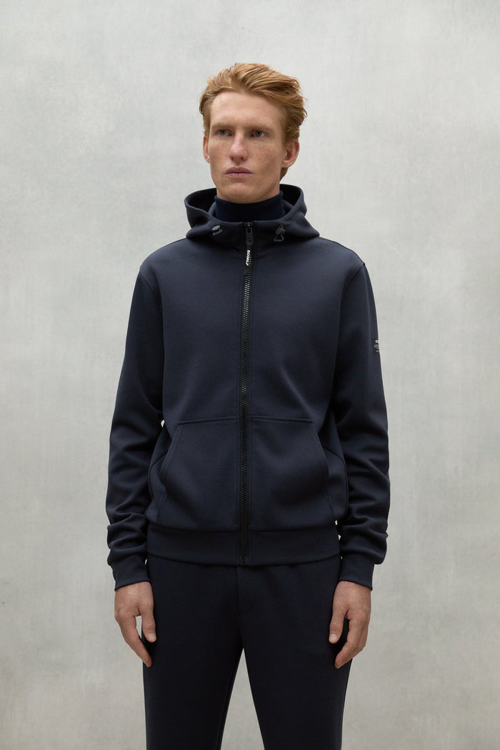 Ecoalf Felpa Neoprene Zip Lunga Uomo