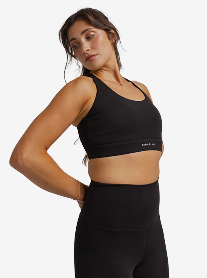 Frequency Sports Bra in Black