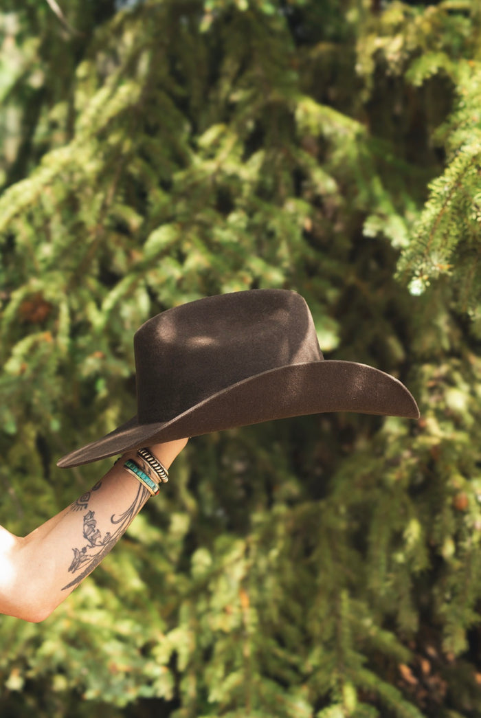 Hank Cattleman Hat- Chocolate