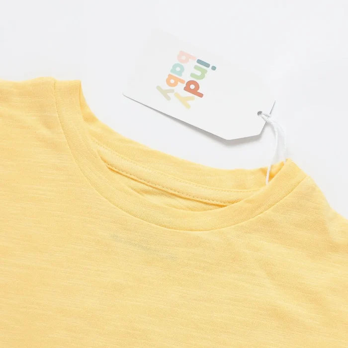 Indy Baby - Matching Summer Set in Lemon