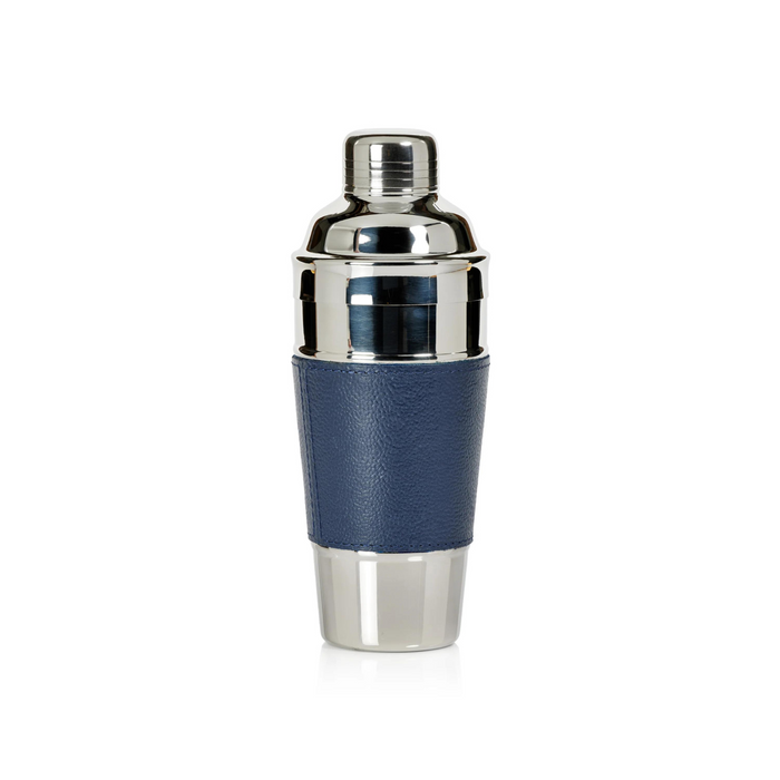 Leather Wrapped Cocktail Shaker