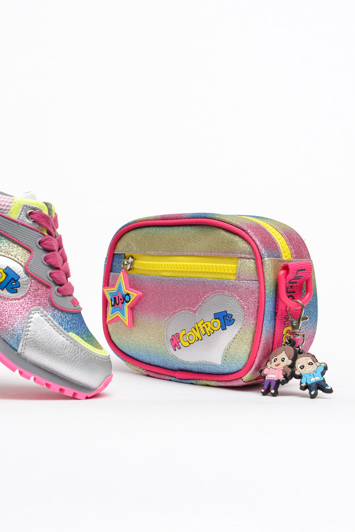 Liu Jo Shoes Sneaker Lacci Multic.+pochette Multicolore Bambina