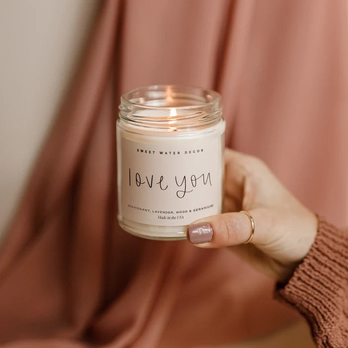 Love You Soy Candle 9oz