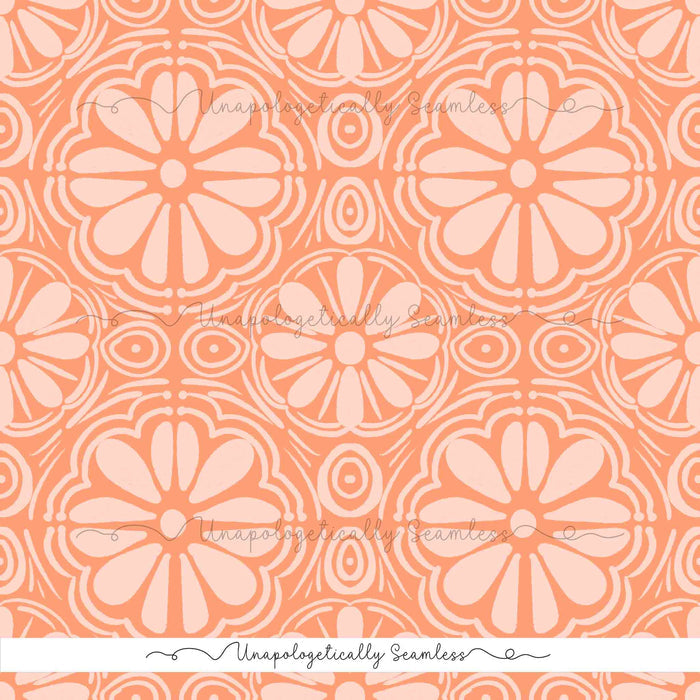 Mex Tile Peach