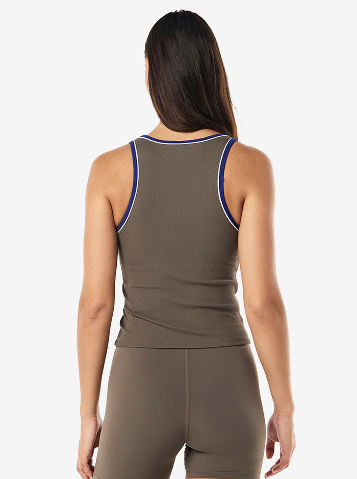 Nexus Rib Tank in Major Brown