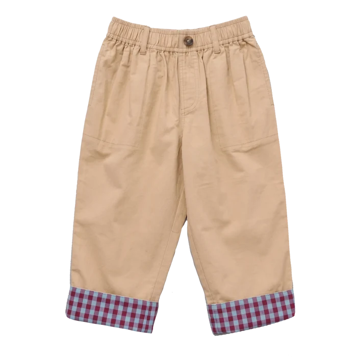 Pink Chicken – Boys Jackson Pant in Khaki