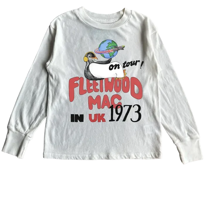 Rowdy Sprout - Fleetwood Mac 1973 Penguin Tour LS Tee