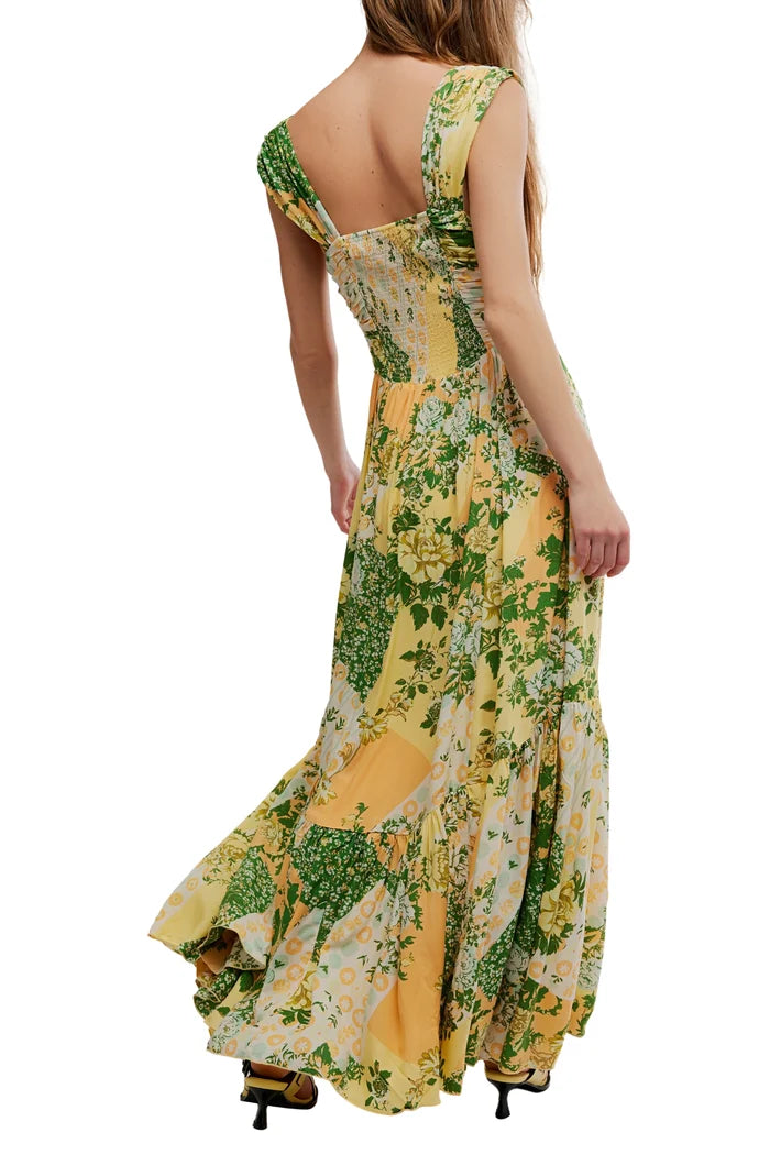 Sasha Maxi Dress - Lemon