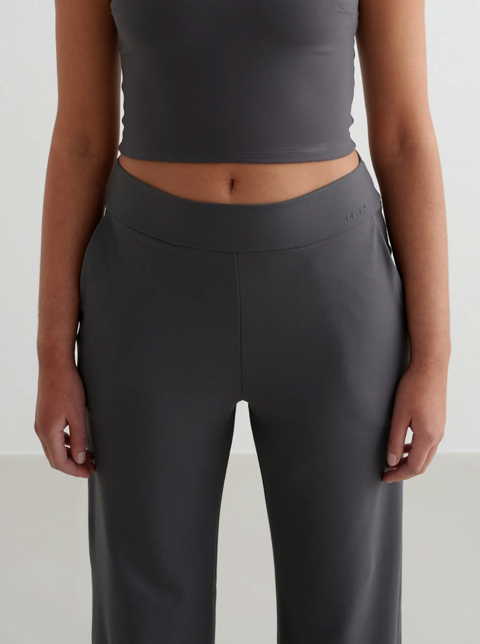 Sense Wide Pants in Shadow Grey