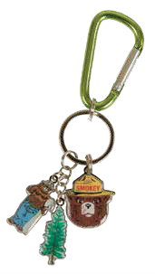 Smokey Charm Keychain