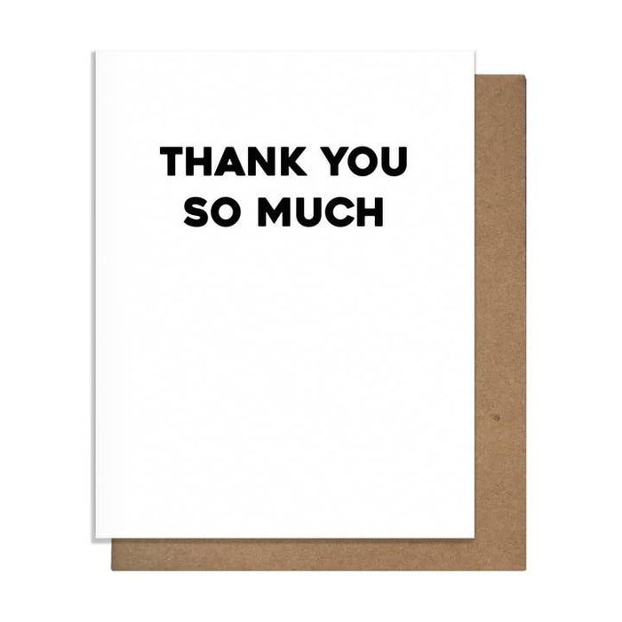 Thank You So Much Card