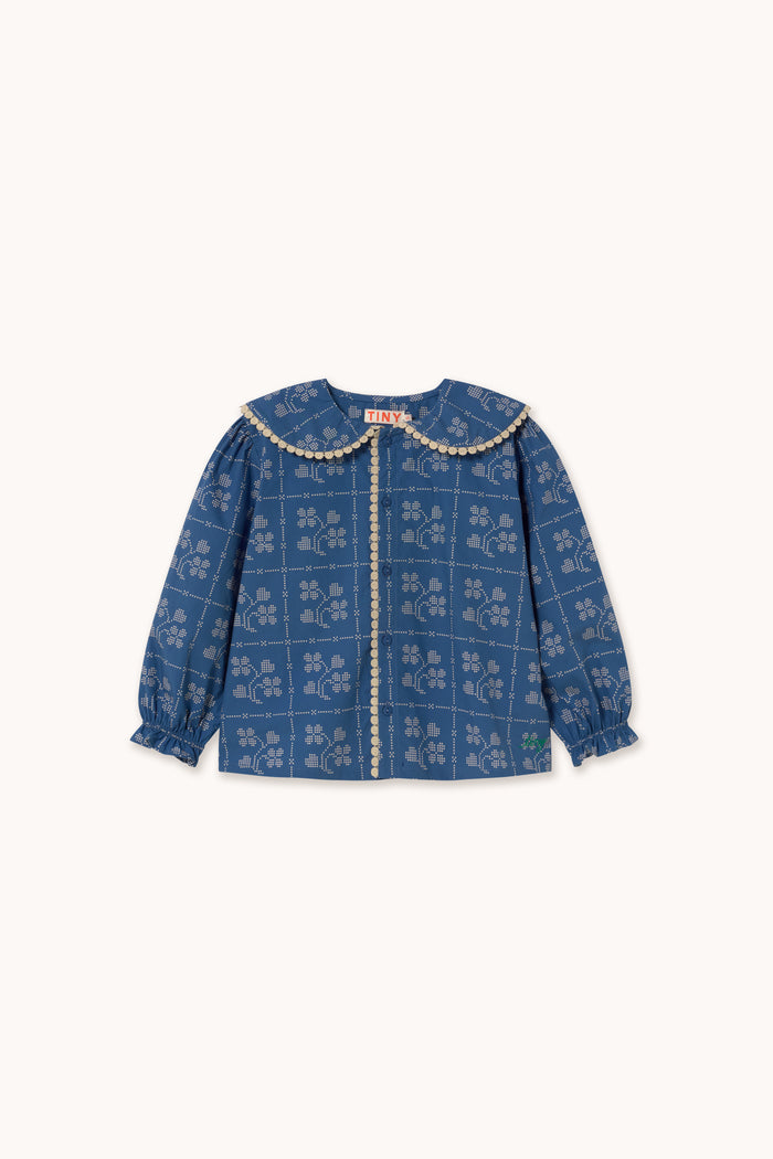 Tiny Cottons – Dots & Flowers Blouse