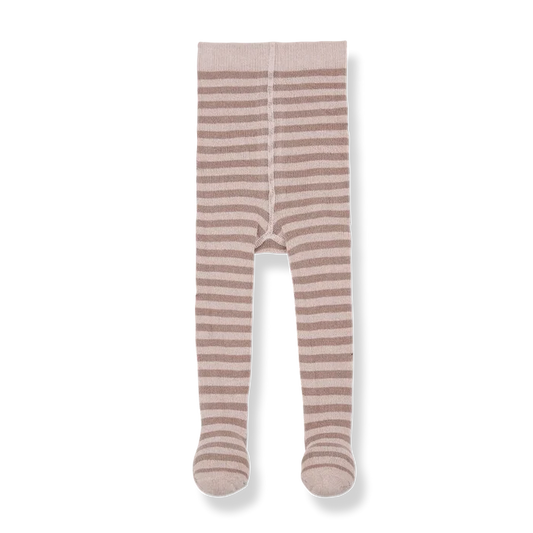 +1 in the Family – Ancona Striped Tights in Nude