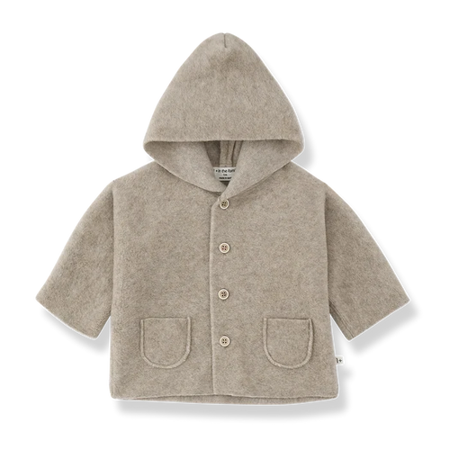 +1 in the Family – Menton Hooded Jacket in Beige