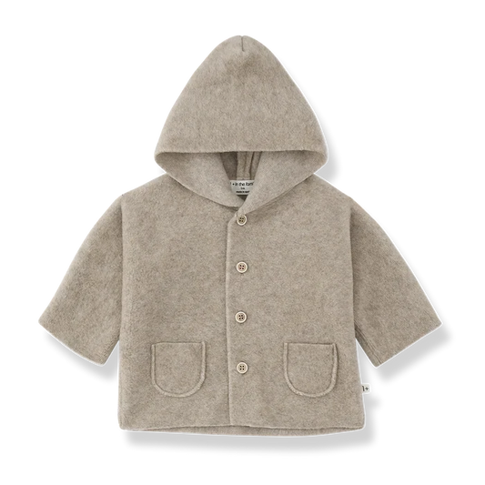 +1 in the Family – Menton Hooded Jacket in Beige