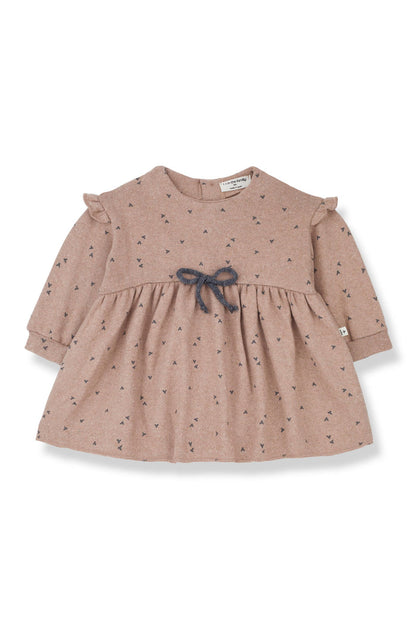1+ In The Family Recycled Abito St.micro Rosa Bambina