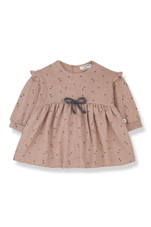 1+ In The Family Recycled Abito St.micro Rosa Bambina