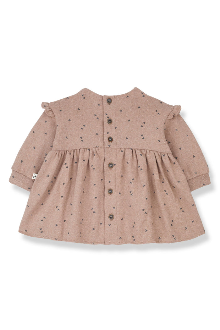1+ In The Family Recycled Abito St.micro Rosa Bambina