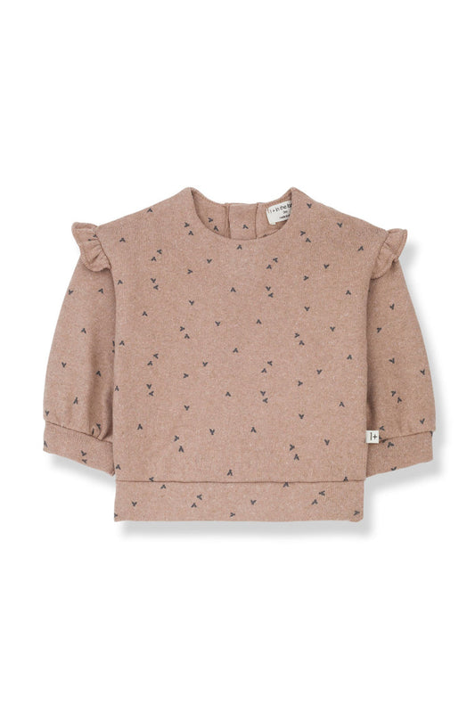 1+ In The Family Recycled Felpa St.micro Rosa Bambina