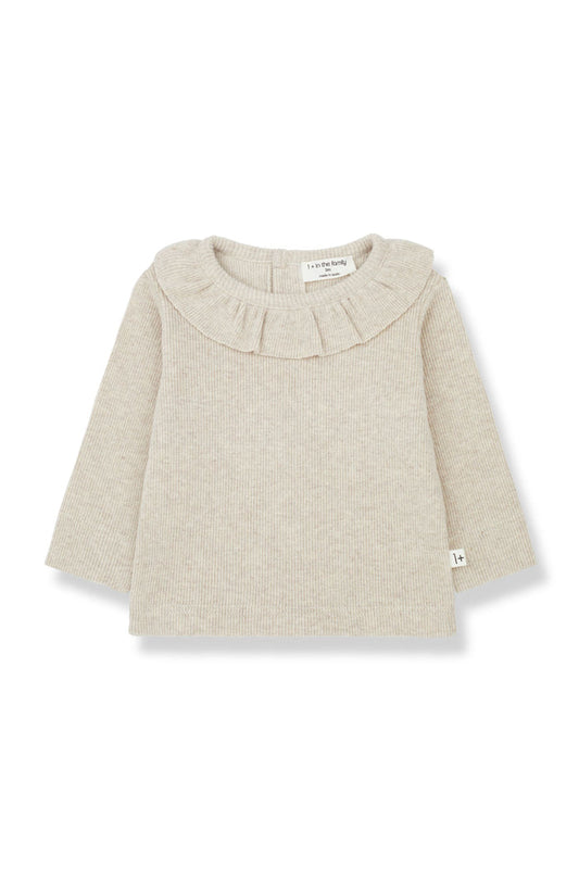 1+ In The Family T-shirt A Costina C/rouche Bambina