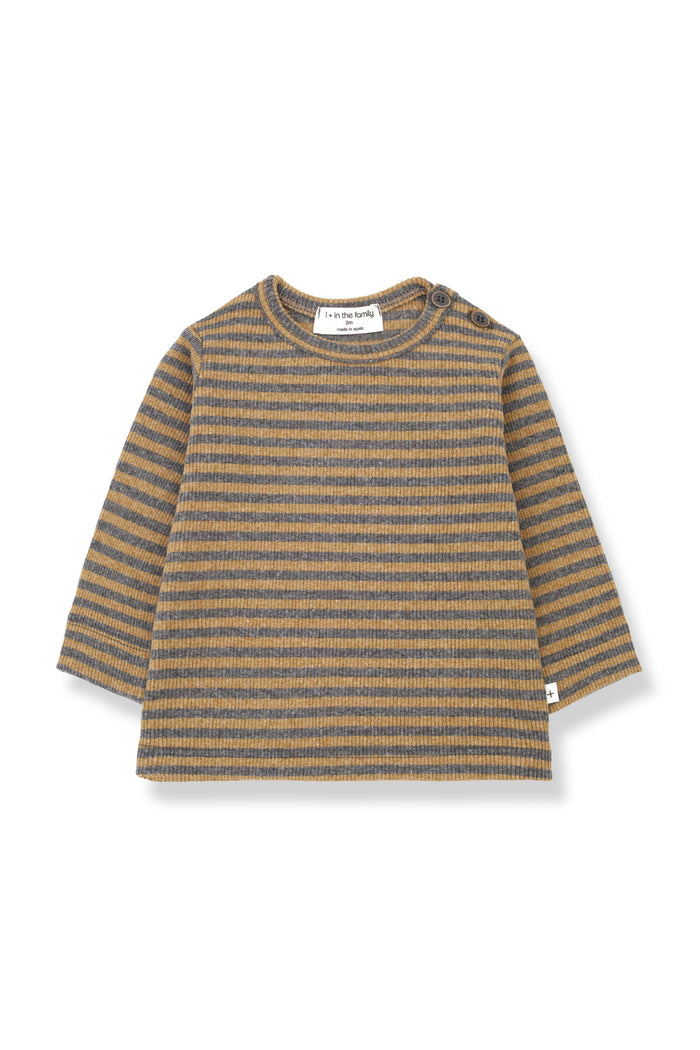 1+ In The Family T-shirt M/l Rigata Bambina