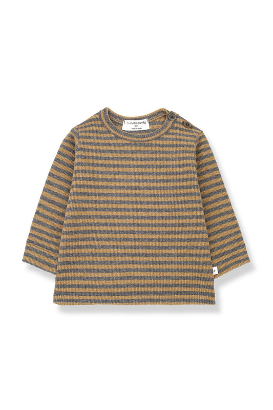 1+ In The Family T-shirt M/l Rigata Bambina