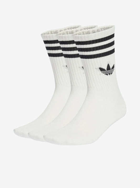 3-Stripes Crew Socks 3 Pairs