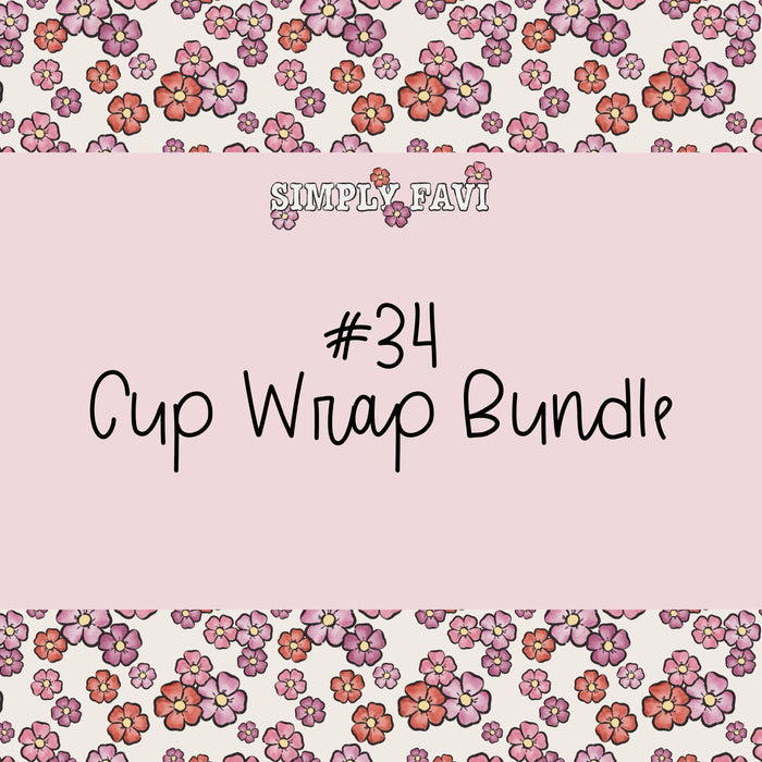 #34 Cup Wrap (set of 10)