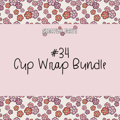 #34 Cup Wrap (set of 10)