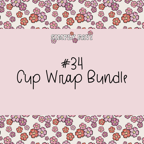 #34 Cup Wrap (set of 10)