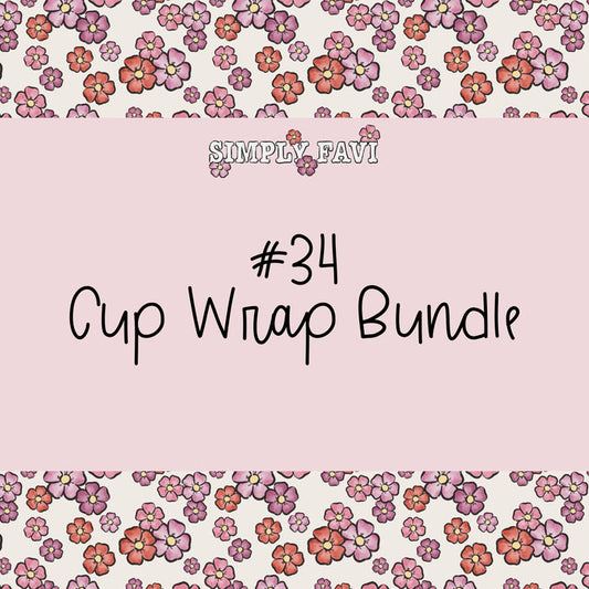#34 Cup Wrap (set of 10)