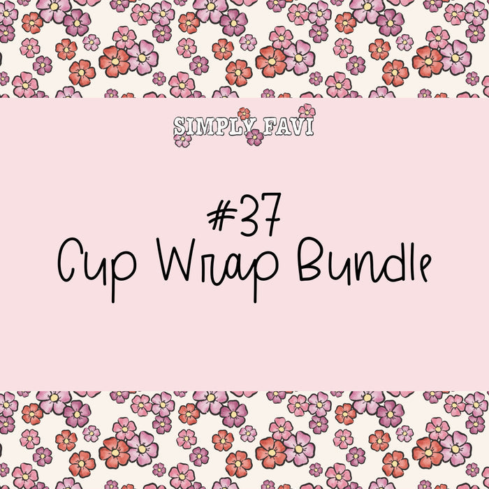 #37 Cup Wrap (set of 10)