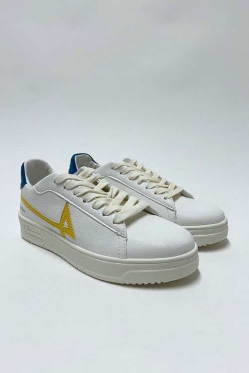 4 Fourline Sneakers Basket Bassa Giallo Donna