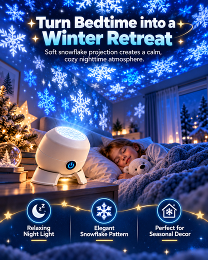 Turn Any Room Into a Christmas Wonderland – Holiday Projection Night Light