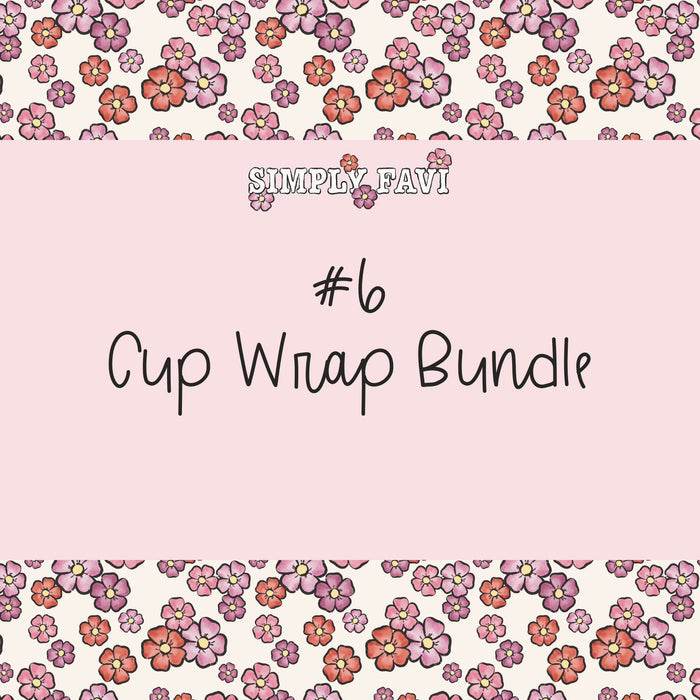 #6 Cup Wrap (set of 10)