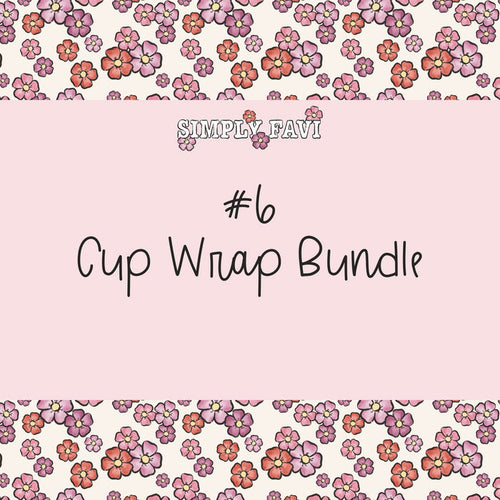 #6 Cup Wrap (set of 10)