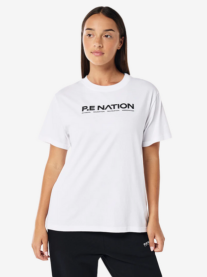 Aero Short Sleeve Tee in White