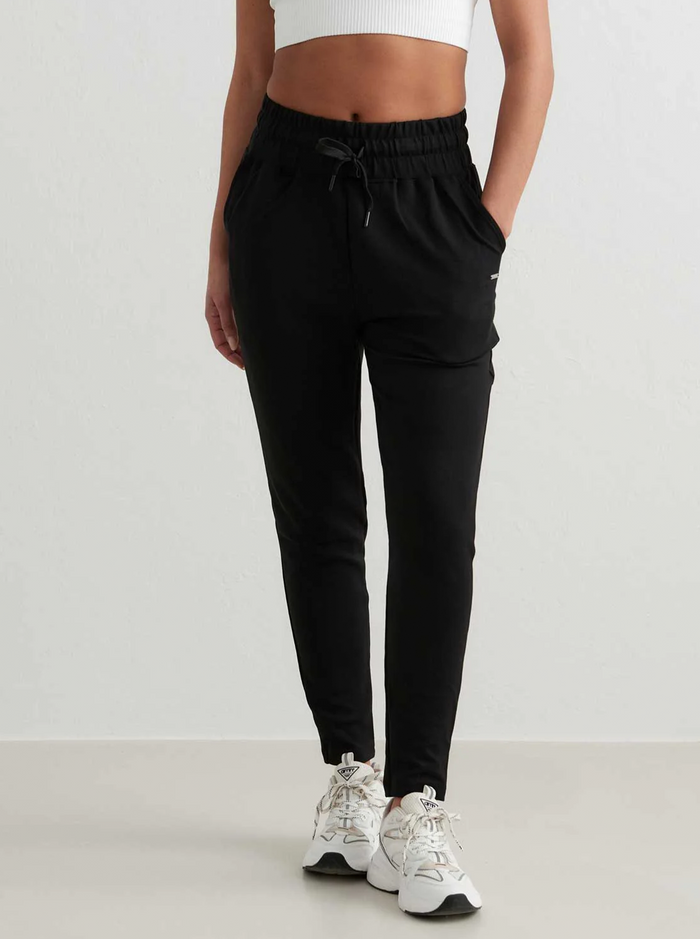 Aimn Black Comfy Sweatpants