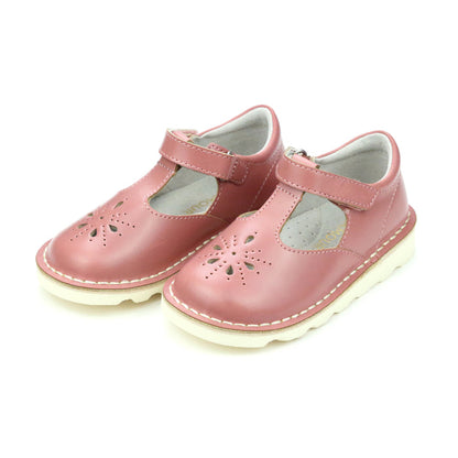 ALix Toddler Girl's Mary Jane - L'Amour Shoes - Vintage Rose