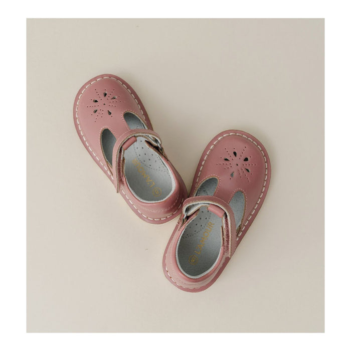 ALix Toddler Girl's Mary Jane - L'Amour Shoes - Vintage Rose
