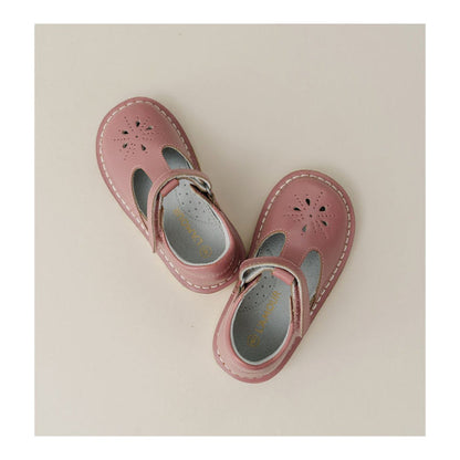 ALix Toddler Girl's Mary Jane - L'Amour Shoes - Vintage Rose