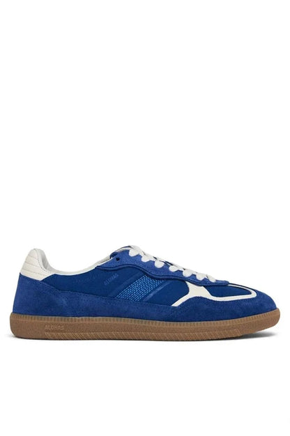 ALOHAS - Rife Leather Sneaker in Blue Leather