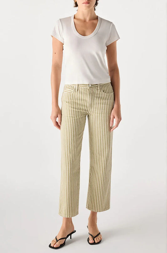 AMO Denim – Billie in Rally Stripe
