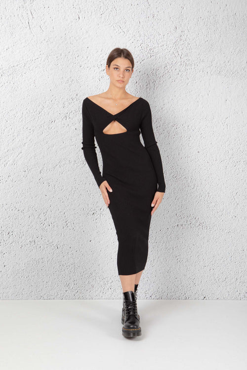 Aniye By Dress Hole Nero Donna