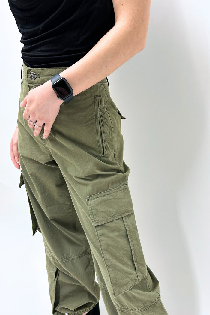 Aniye By Pant Cargo Over Canvas Stone Donna
